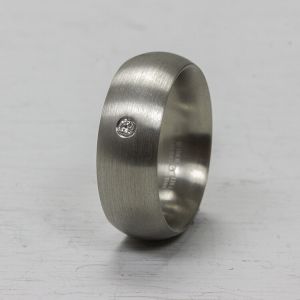 Ring stainless steel 8 mm ball