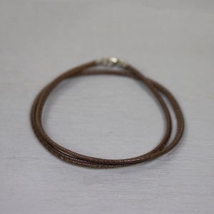 Collier leather brown
