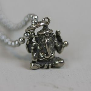 Pendant Ganesha silver oxy