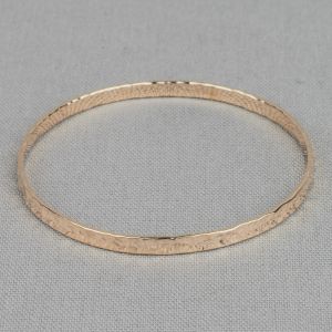 Rinkelarmband Goldfilled hamerslag