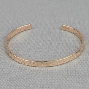 Klemband Goldfilled hamerslag