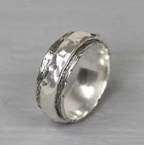 Ring silver oxy + silver