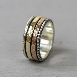 Ring two colours goldfilled 
