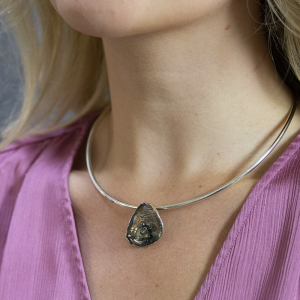 Hänger Silberoxid + Pyrit