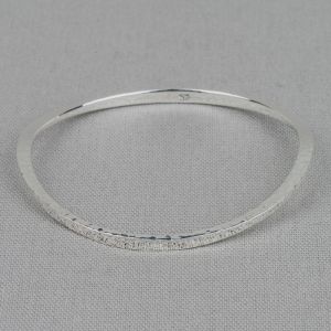 Ring bracelet silver oval