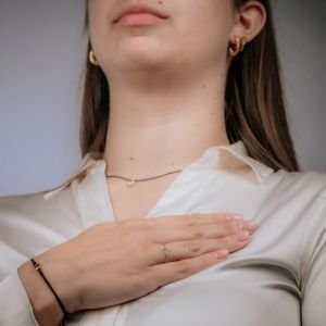 N.O.O.R. | Ring diamant wit strak 0.02 ct - H-I / VS-SI1