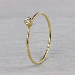 N.O.O.R. | Ring diamant wit strak 0.02 ct - H-I / VS-SI1