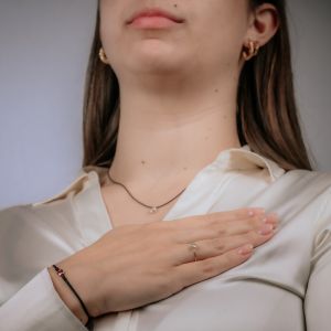 N.O.O.R. | Ring Witte Topaas bloem