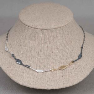 Collier lepels drie kleuren