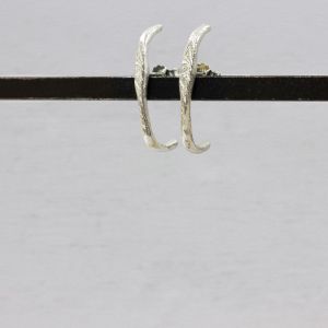 Oorsieraad zilver recht