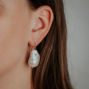 Earring Goldfilled + Pretty Perfect Pearl