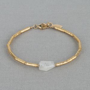 Bracelet LIMITED Goldfilled + Moonstone
