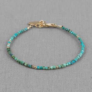 Bracelet Goldfilled + Turquoise