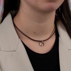 Necklace + pendant copper - let you heart speak for...