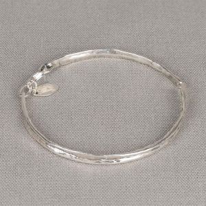 Armband zilver oxy Split