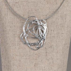 Hanger bloem oxy shiny