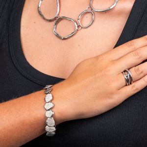 Armband zilver oxy shiny keitje
