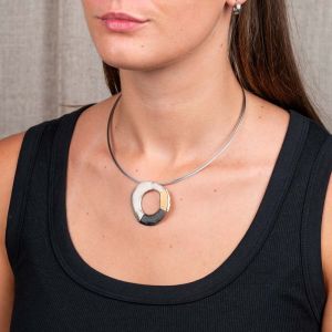 Spang edelstaal dubbel clip 7-draads