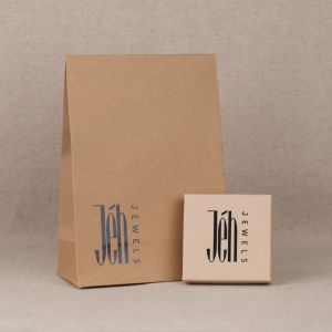 Packaging craft brown + logo