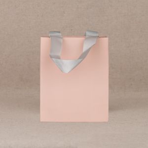 Cadeautasje poederroze klein