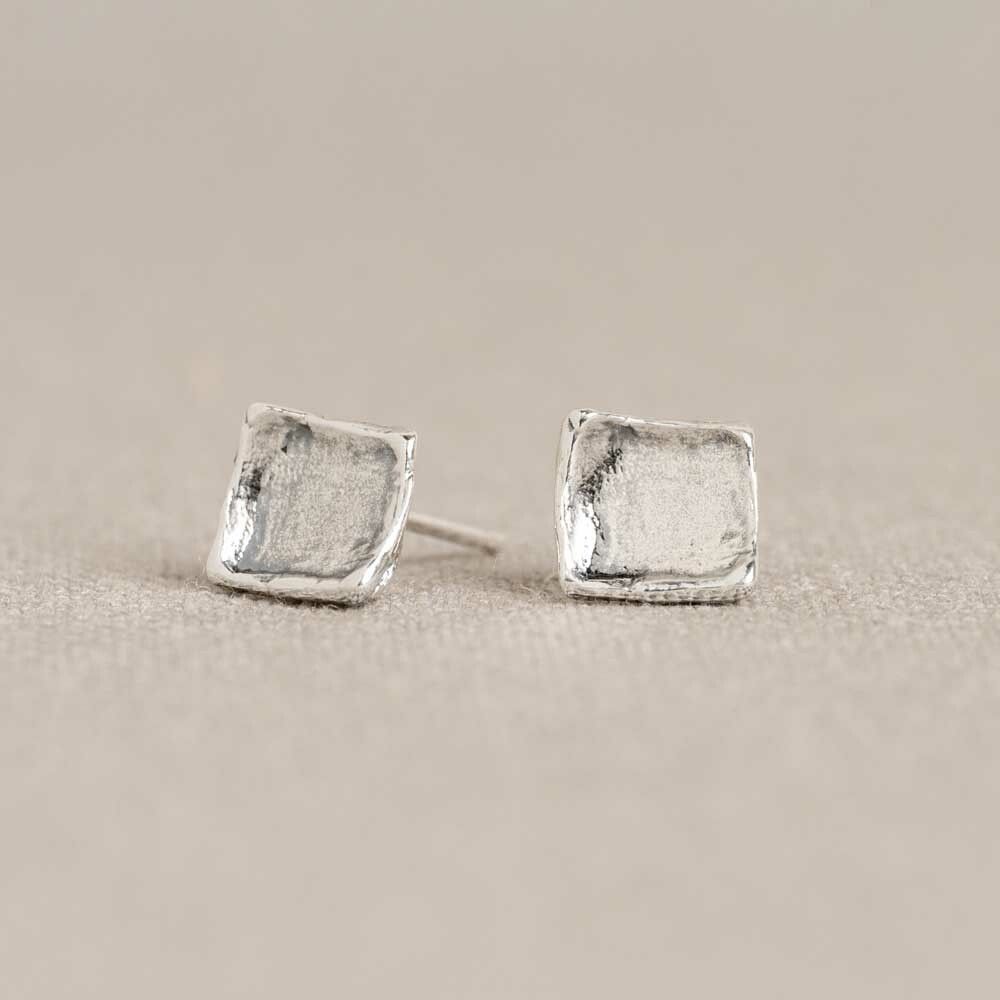 Ohrstecker oxy shiny quadratisch