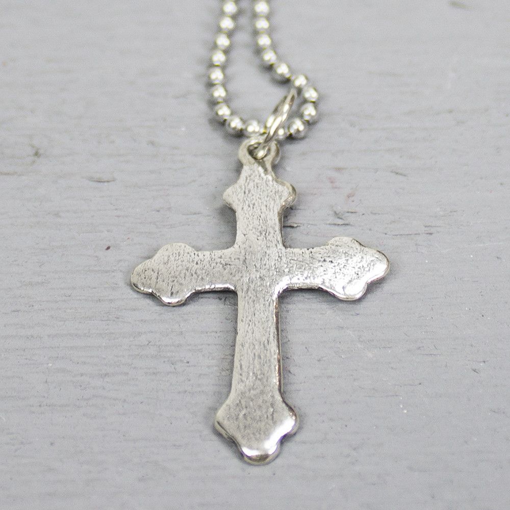 Hanger Romeins kruis zilver oxy