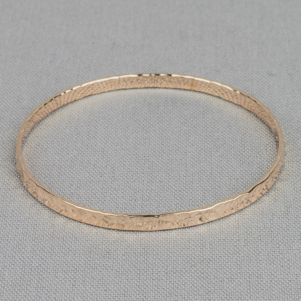 Rinkelarmband Goldfilled hamerslag