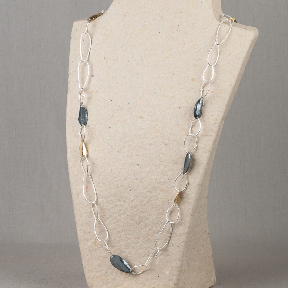 Collier lang Touch of gold