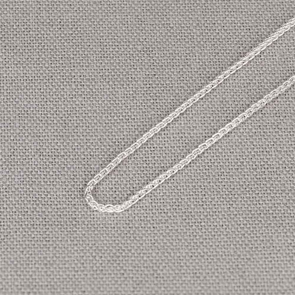 Collier zilver Spiga 50cm