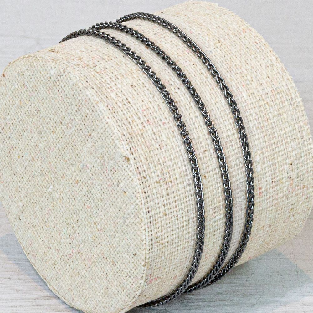 Armband 3-rijig zilver oxy