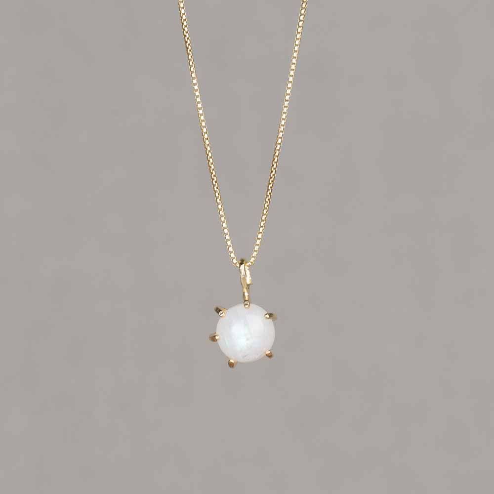 Collier Roosje + Maansteen