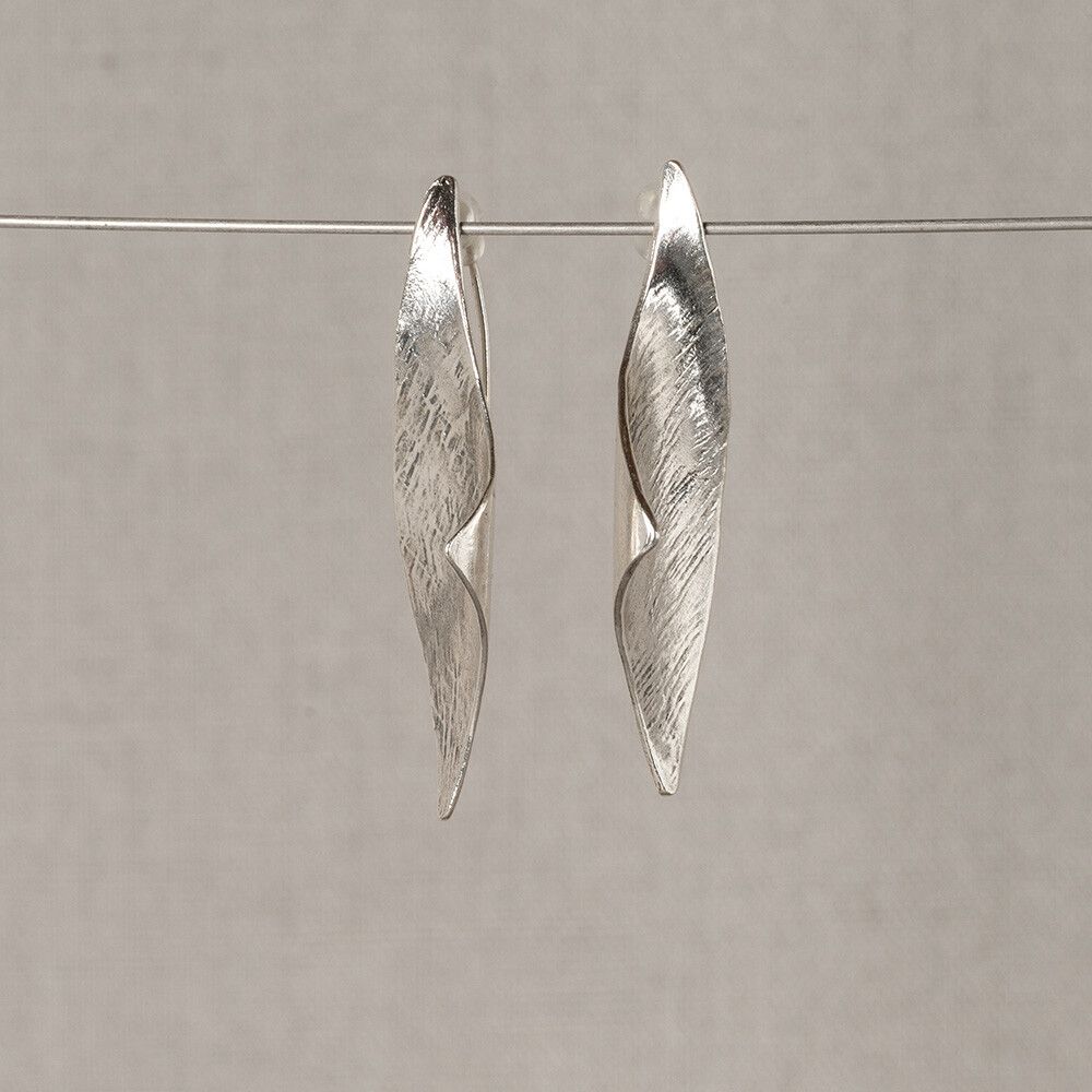 Oorhangers zilver golf