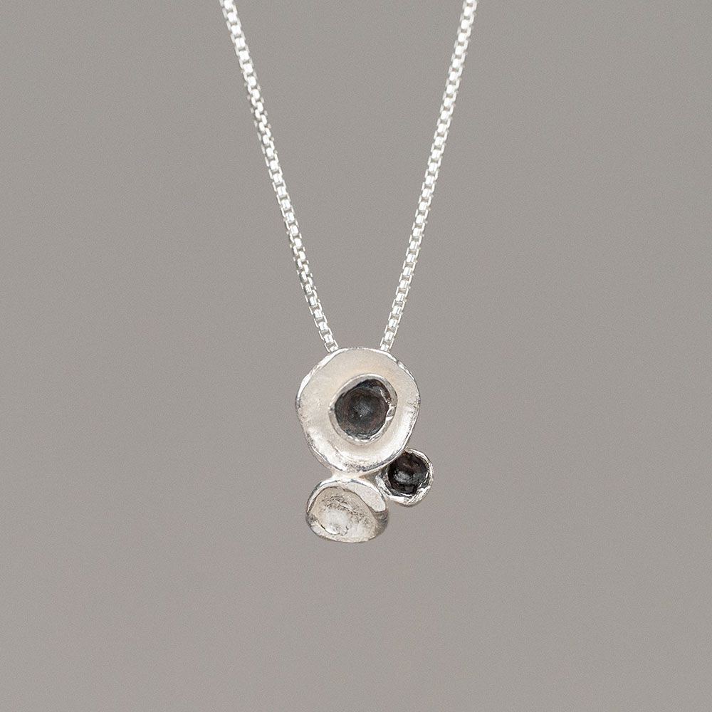 Collier zilver + oxy Energide