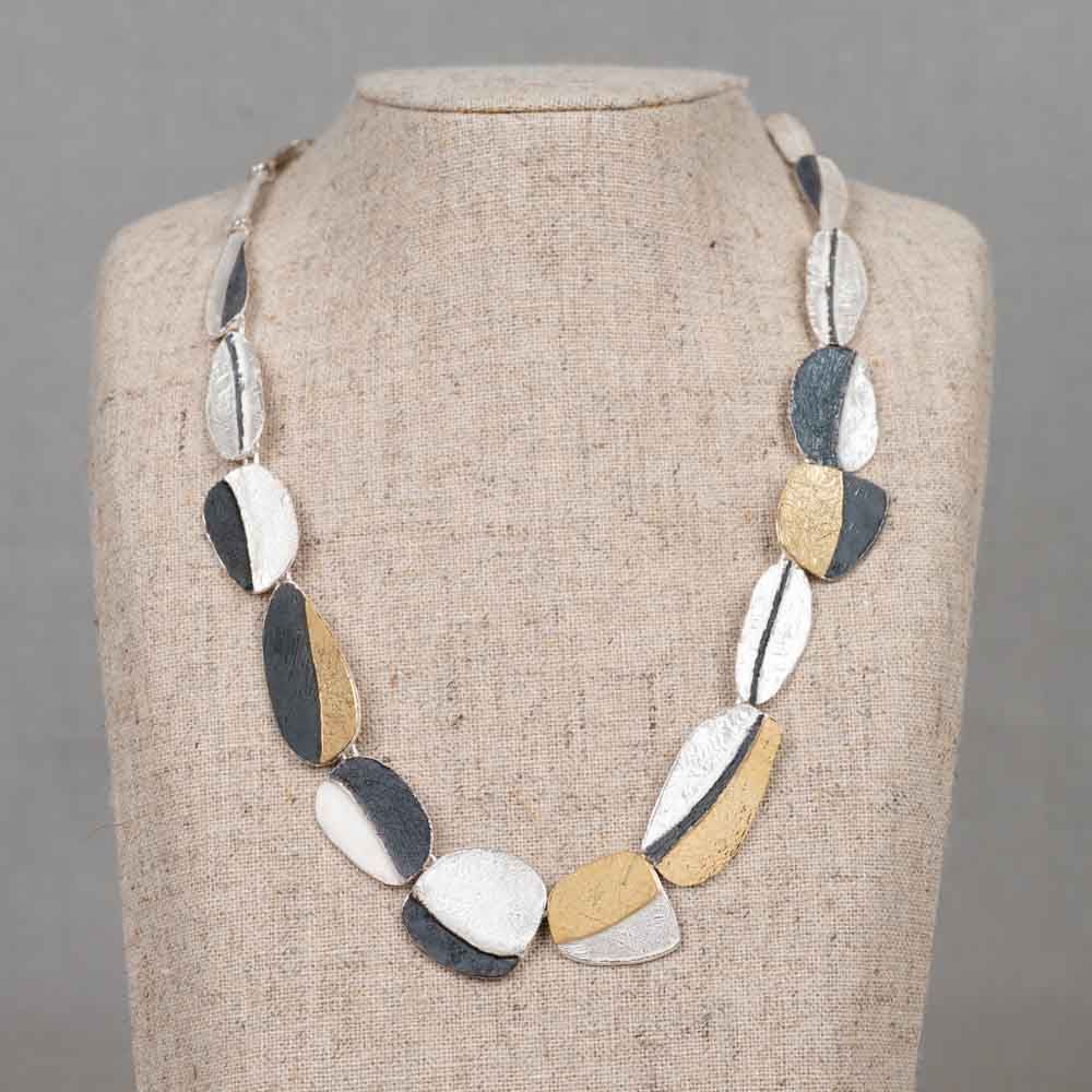 Collier zilver, oxy, verguld Susan