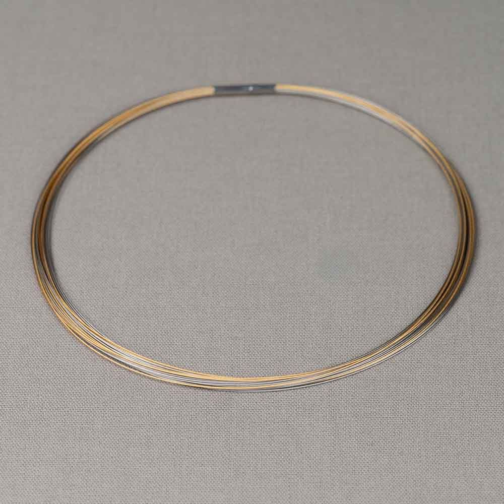 Spang edelstaal twee kleuren dubbel clip 26-draads