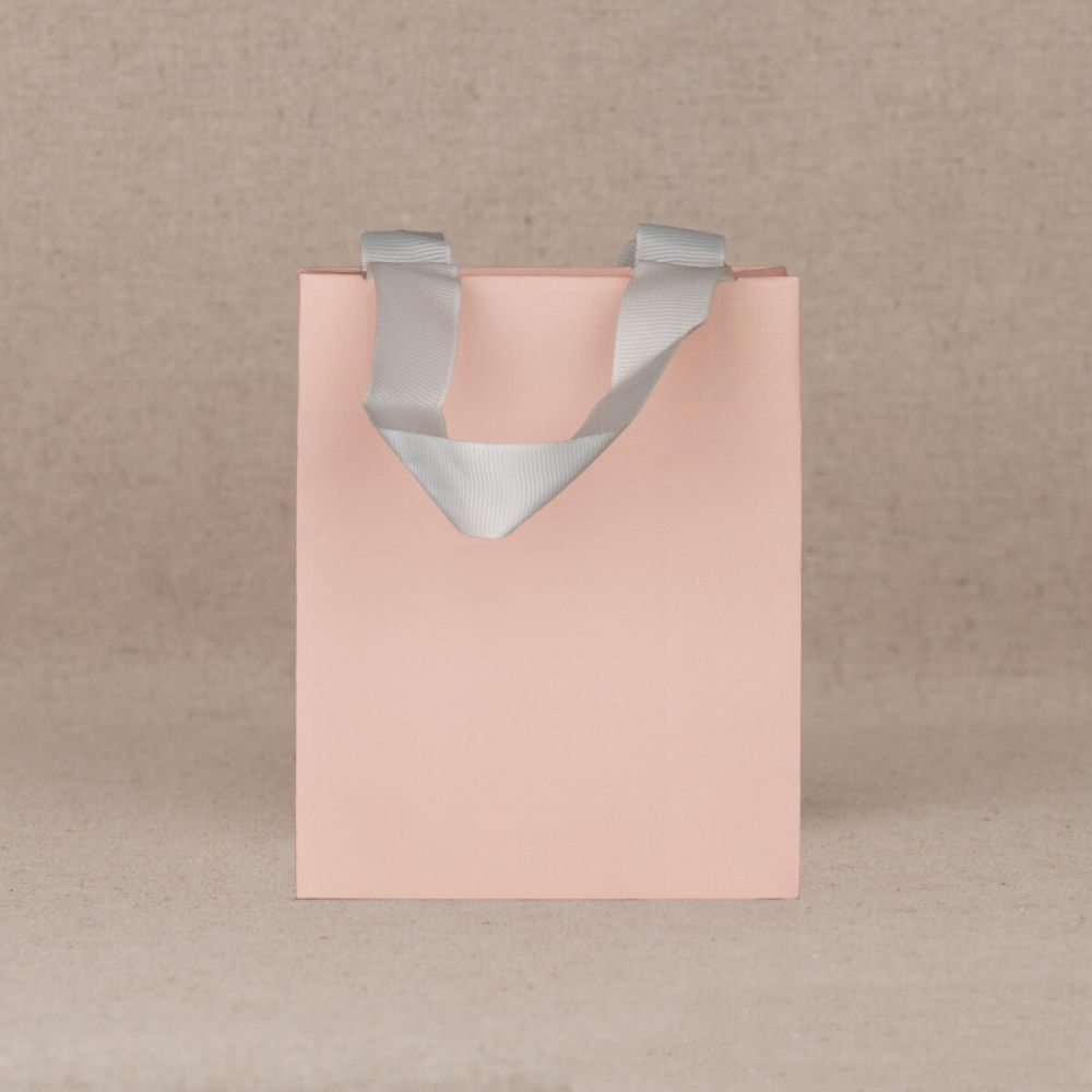 Cadeautasje poederroze klein