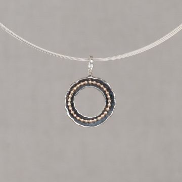 Anhänger Silber + Goldfilled