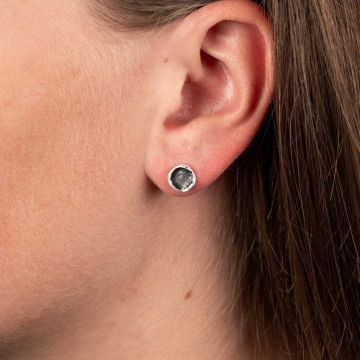 Ohrstecker um Silber Oxy