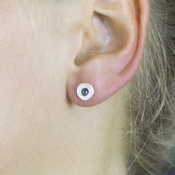 Bouchon d'oreille argent oxy
