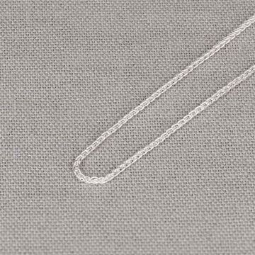 Collier zilver/oxy Spiga 42cm