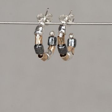 Creool zilver oxy + Goldfilled