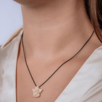 Collier 3D Angel G14K