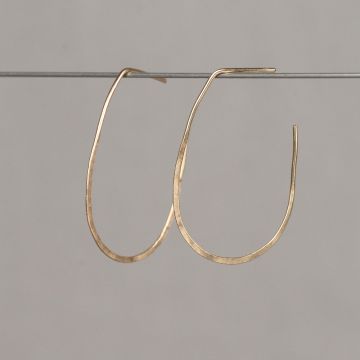 Oorhanger touch of gold haak