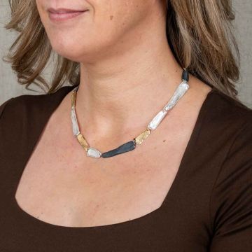 Collier petit et grand trois couleurs