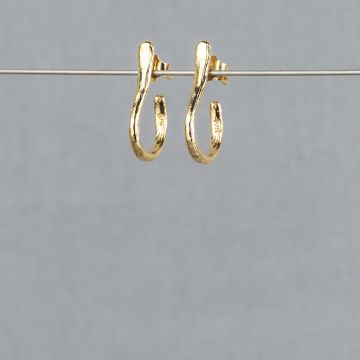 Oorhoepel hoef verguld