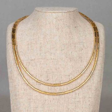 Collier duo tubes