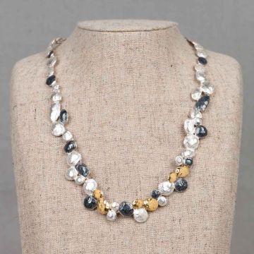 Collier zilver, oxy, verguld Ladybug 