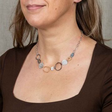Necklace three colors popu