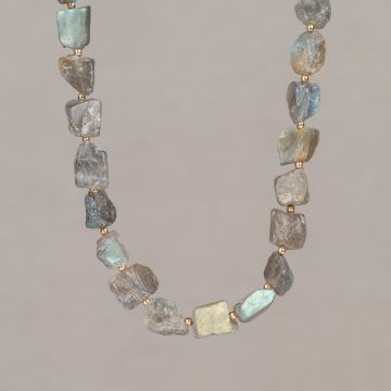 Collier Candy Gems Labradorite + Goldfilled