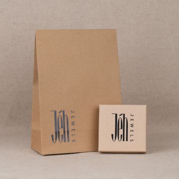 Packaging craft marron + logo